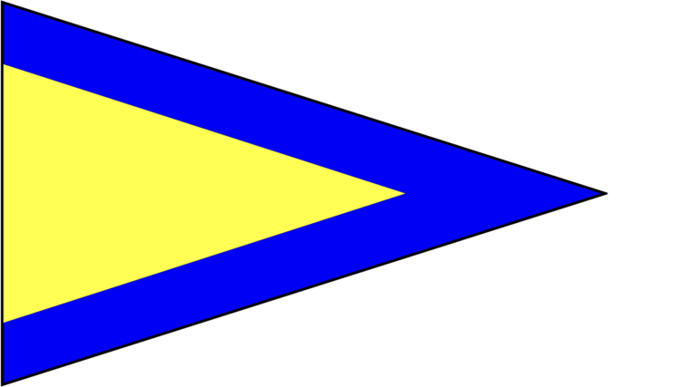 Ics Flag One First Substitute (ICS Flag) - Nautical Know How