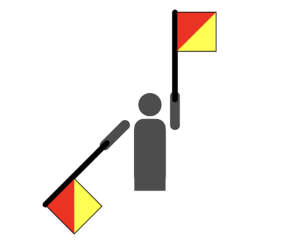 Number 0 (Flag Semaphore)