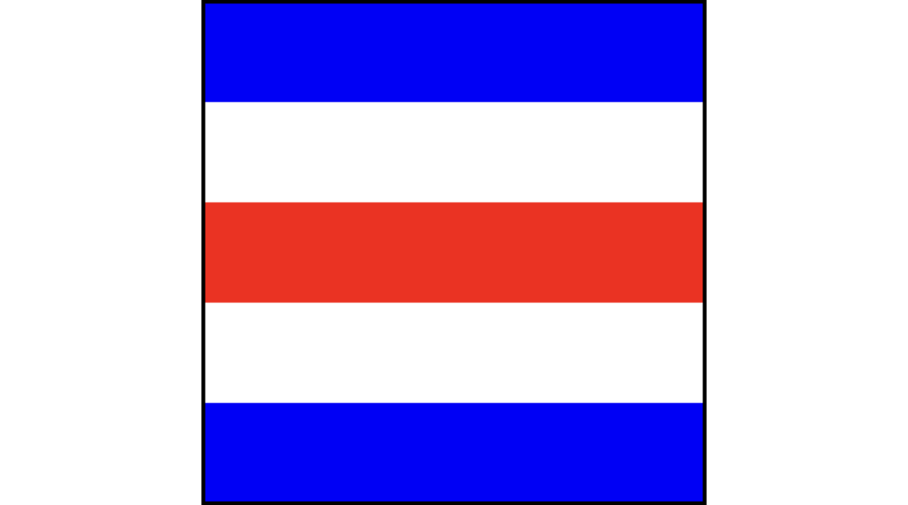 Ics Flag One Signalling & Communication - Nautical Know How