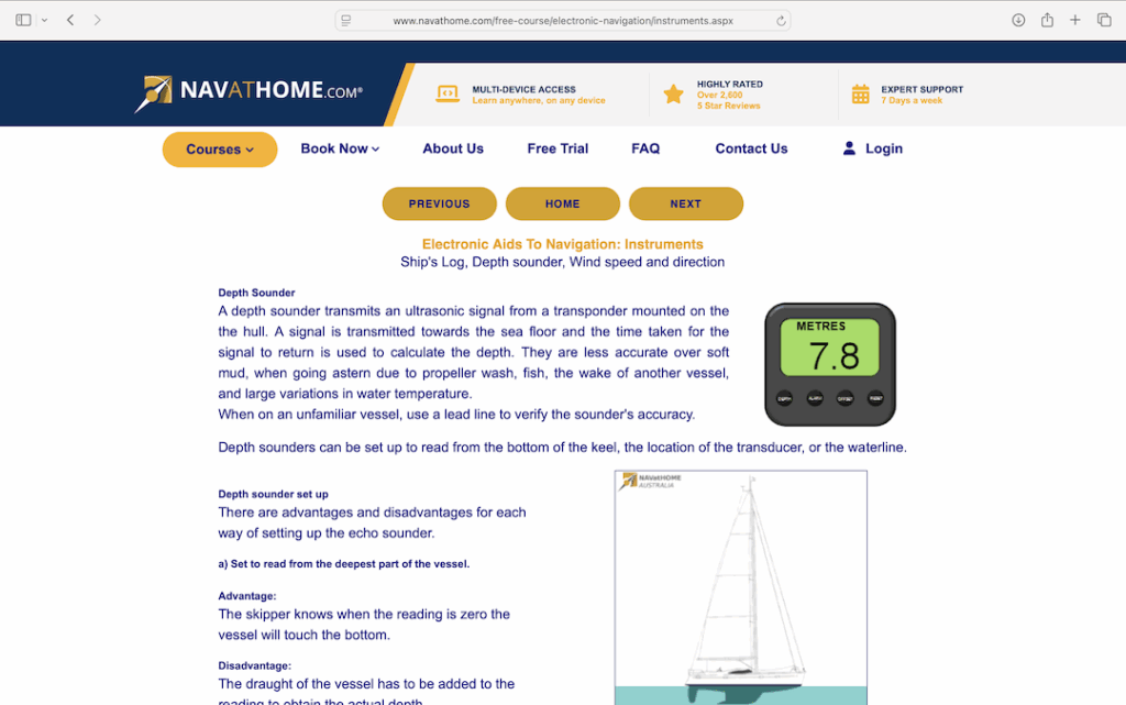 NAVatHome Instruments